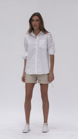 April Shirt - White