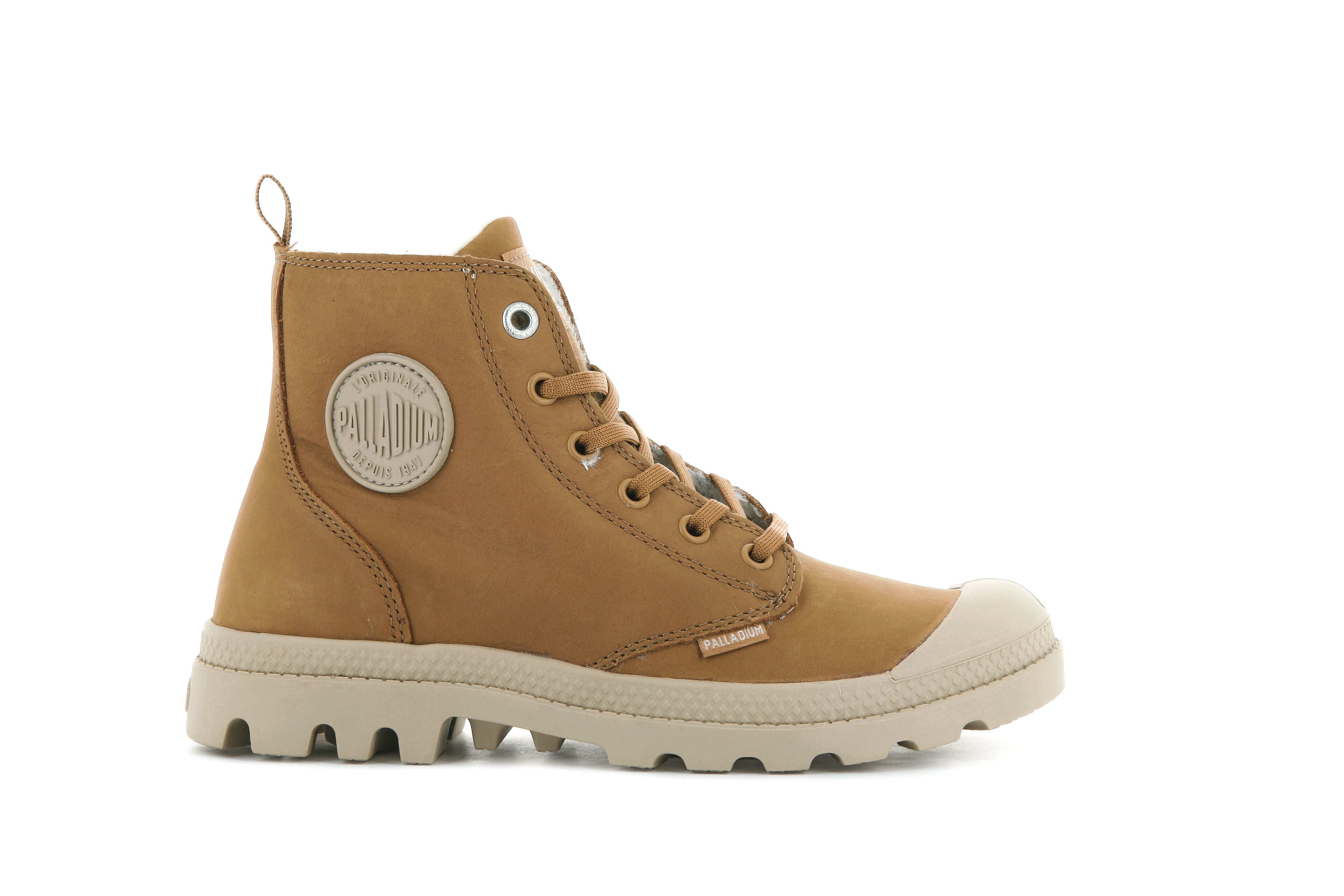Palladium Pampa Hi Zip Dear Brown – Blue Sportswear