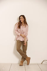 Bloomsfield Striped Shirt Rose Striped
