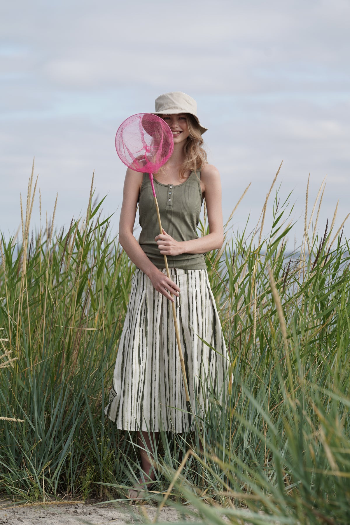 Fansy Skirt Shades of Olive