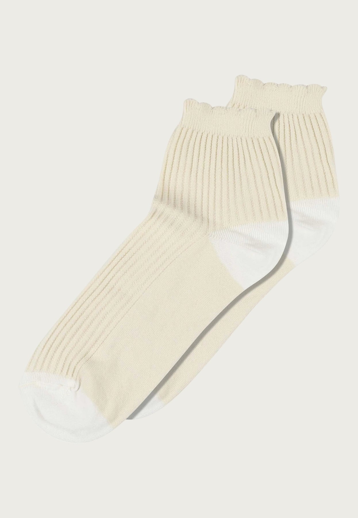 Vivian Short Socks (12-57528-4175) - Cream