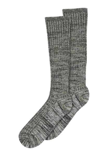 Merino Socks (12-59543-0-842) - Green/Blue Melange