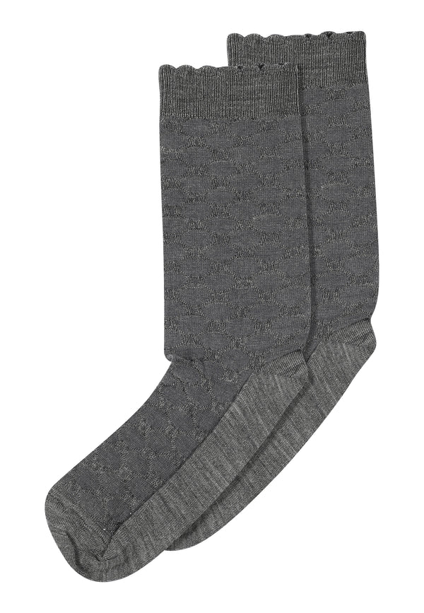 Grace socks - Medium Grey Melange (12-59544-496)