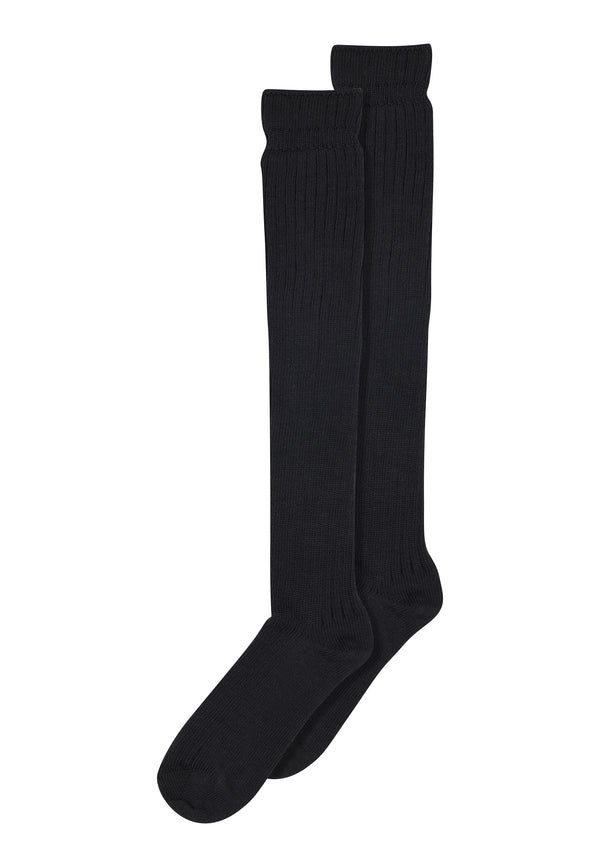 Megan Knee Socks - Black (12-69508-8)