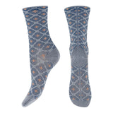 Hella Glitter Socks (12-77719-4222) - Stone Blue