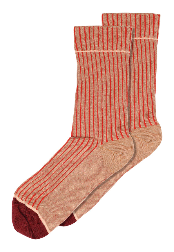 Megan Socks - Tawny Brown (12-79718-858)