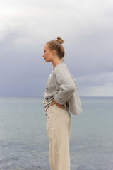 Gillian Corduroy Trousers - Almond