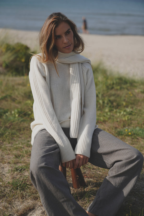 Cimmie Knit - Ecru