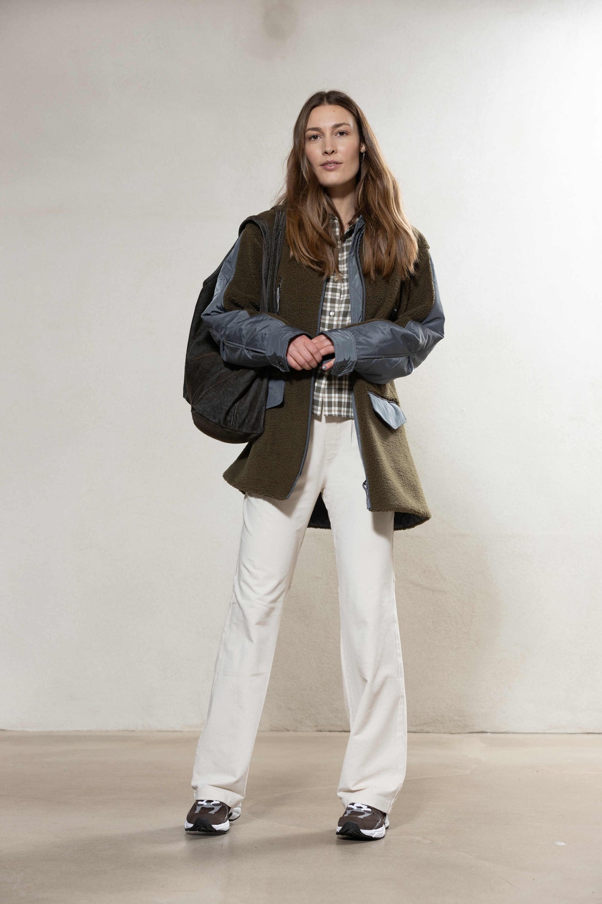 Carol Jersey Pants - Ecru