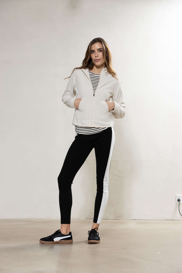 Calista Fleece Jacket - Chalk