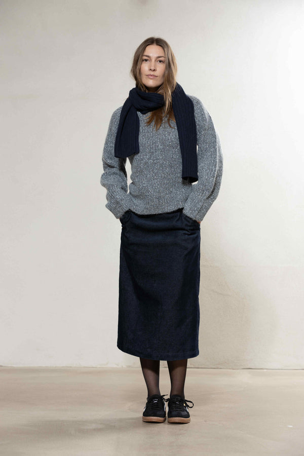 Charlie Chunky Knit - Ultimate Grey Melange