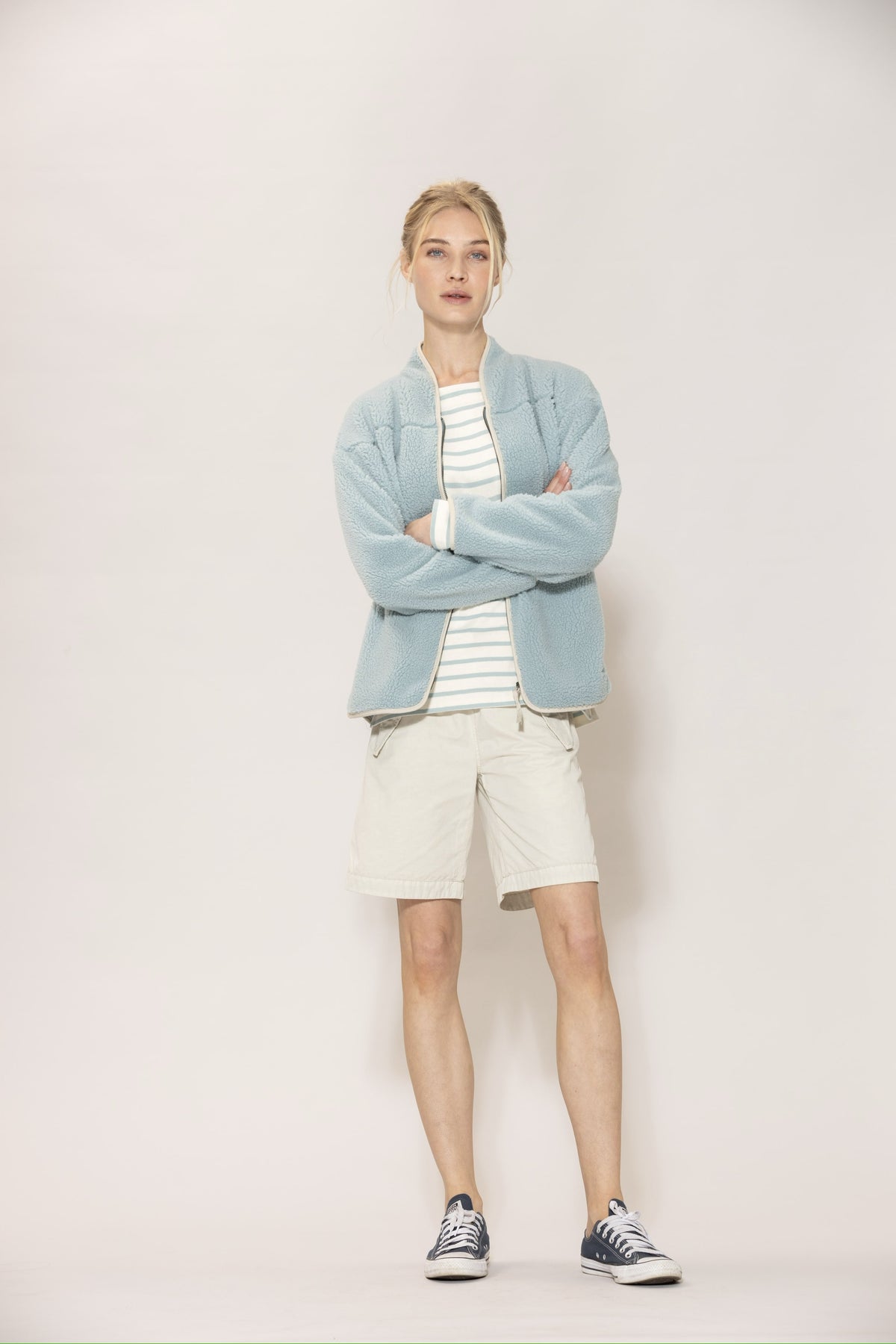 Delta Teddyfleece Jacket - Aqua