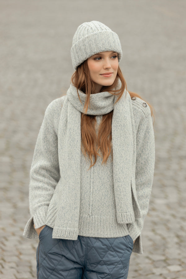 felippa quilt pants - autumn blue