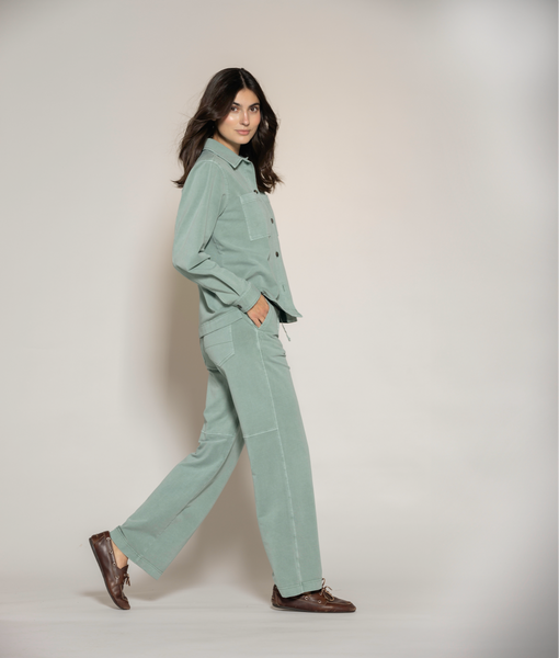 Gabi Trousers - Dusty Green