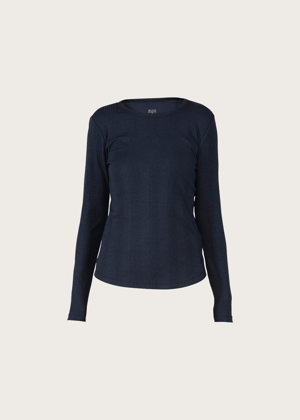 Drude Rib Tee - New Navy