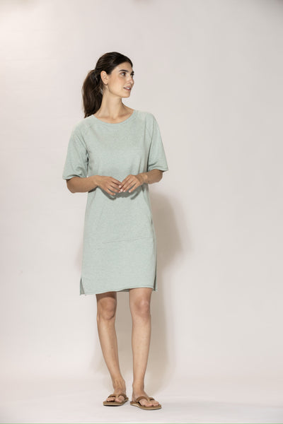 Joy Dress - Aqua Melange
