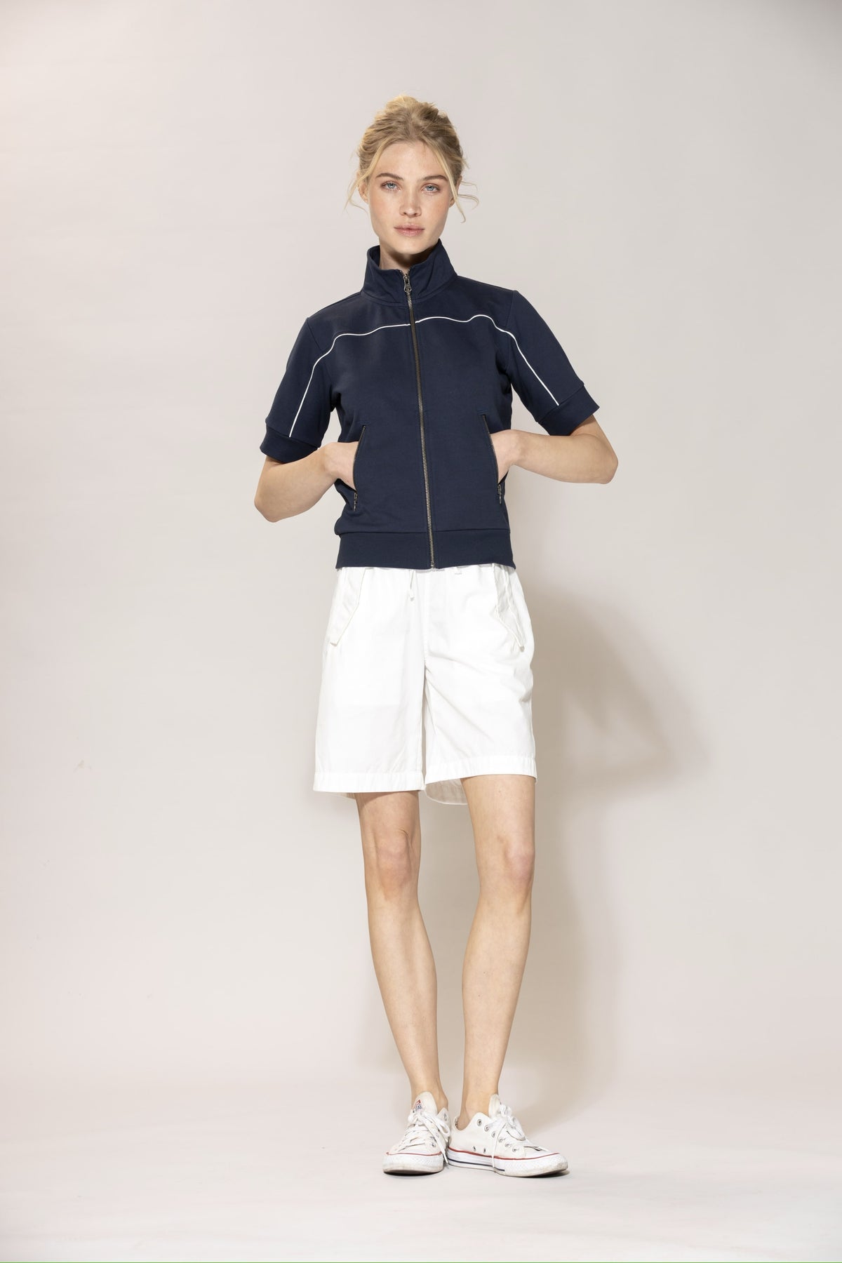 Jill Sweat Jacket - New Navy