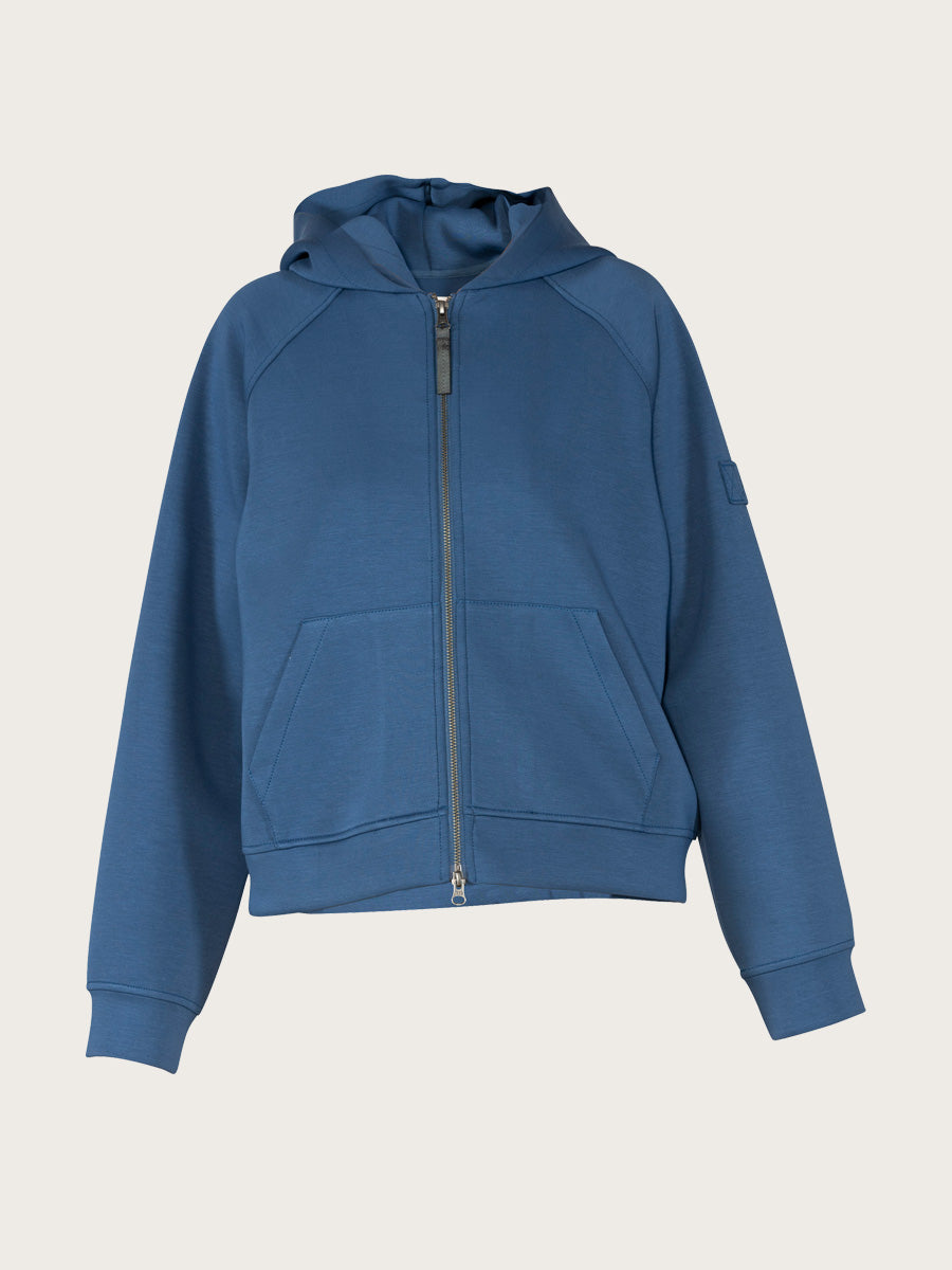 Maja Scuba Hoodie - Cool Blue