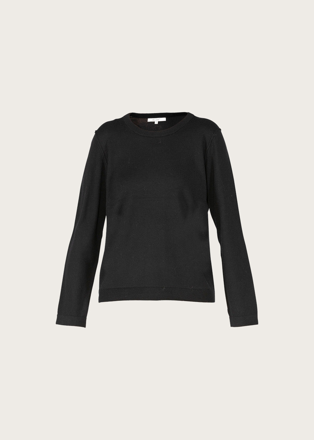 Malika Merino Blouse - Black