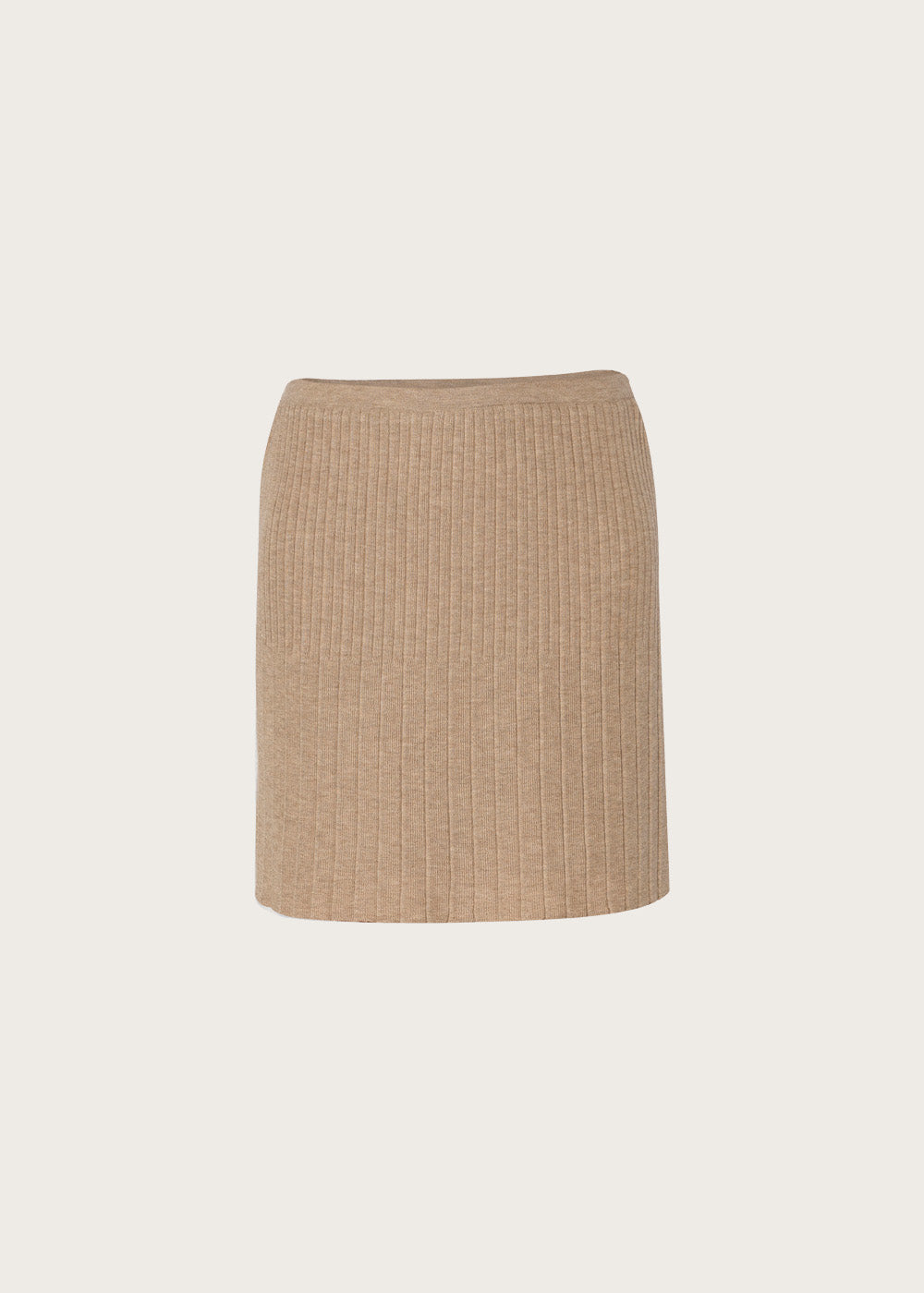 Malou Skirt - Beige Melange