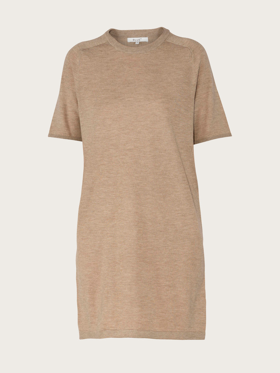 Mandy Dress - Beige Melange