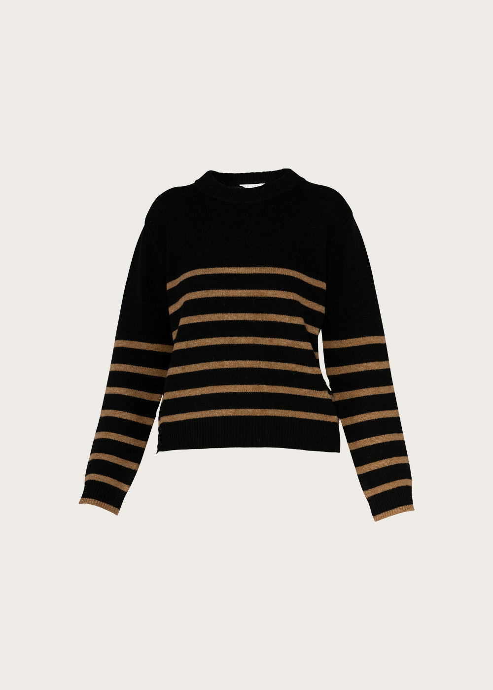 Myrna Knit - Black w/Walnut