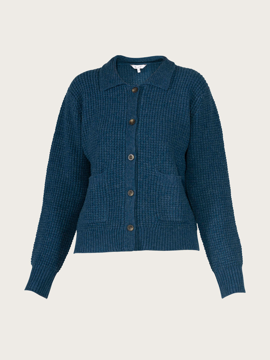 Mille Cardigan - Seaport Navy Melange