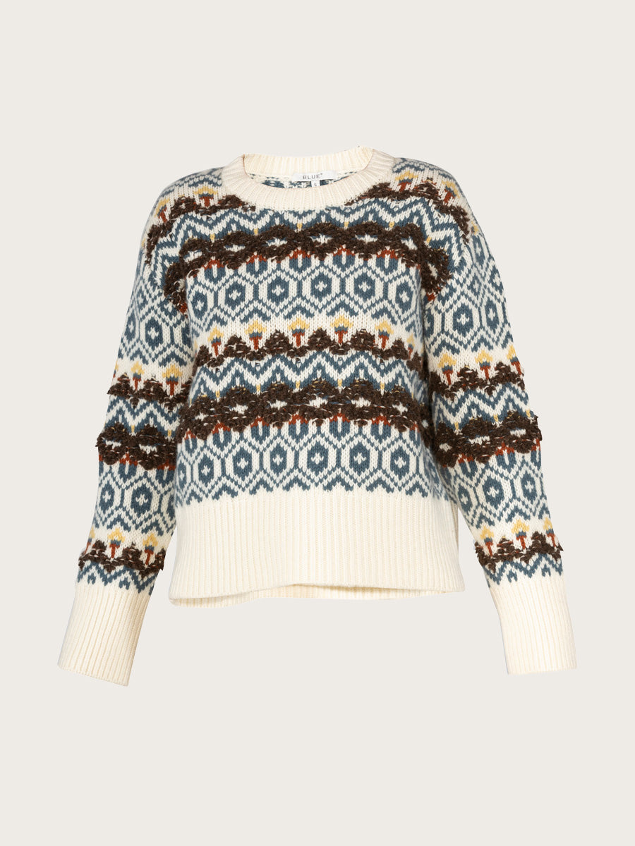 Martha Knit - Dusk Blue Melange