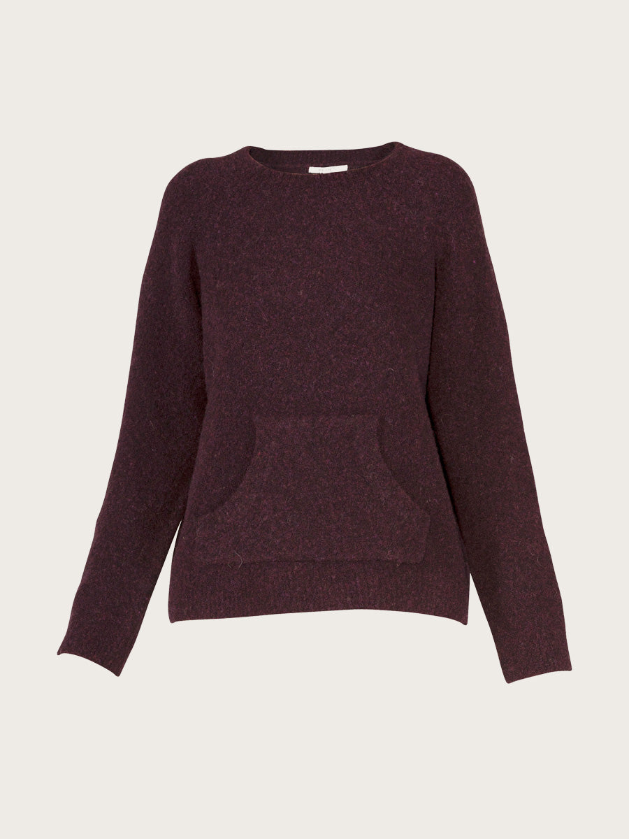 Mathilde Knit - Aubergine