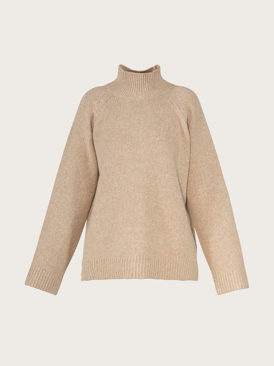 Maude Knit - Beige Melange