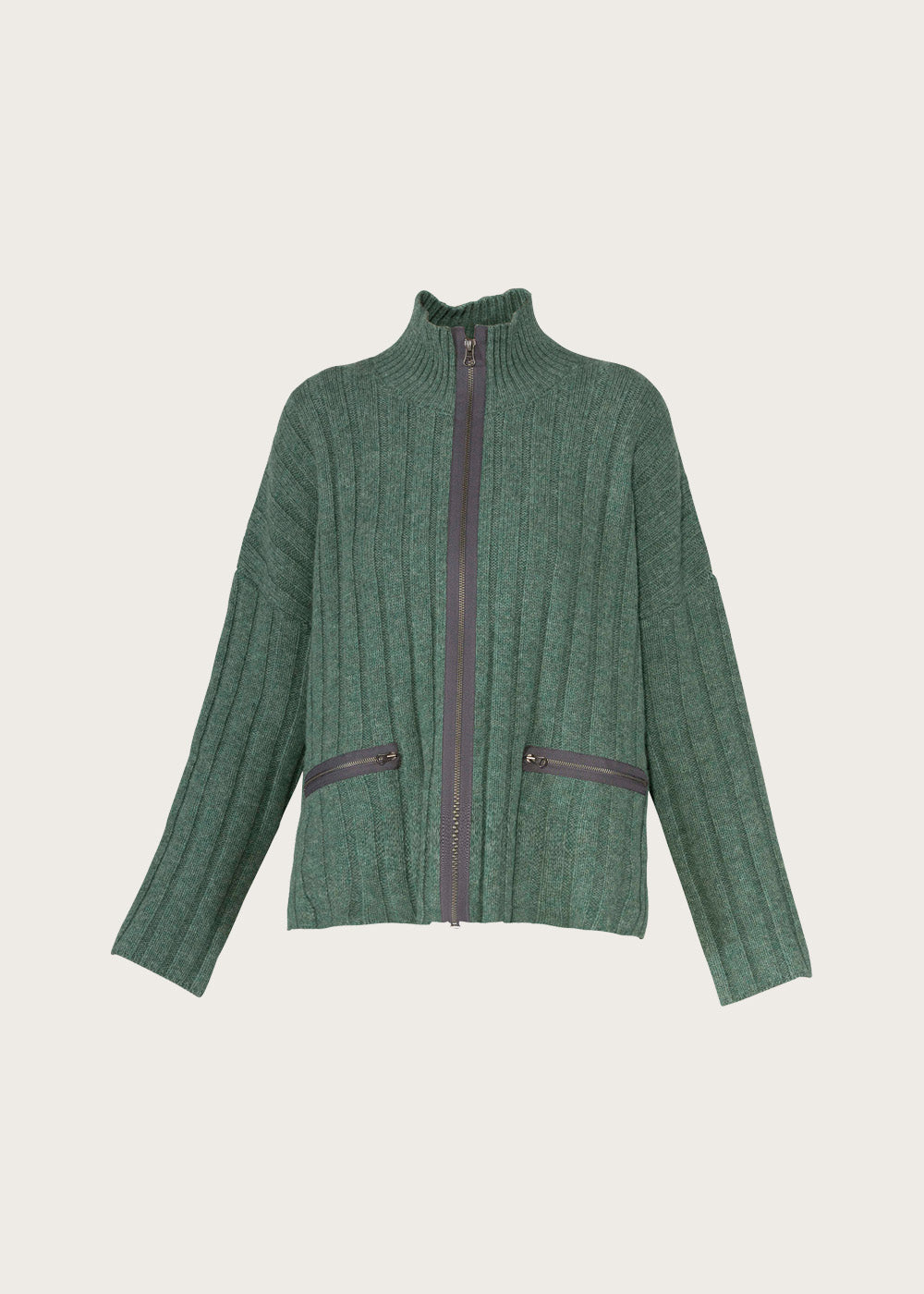 Melodi Cardigan - Evergreen Melange