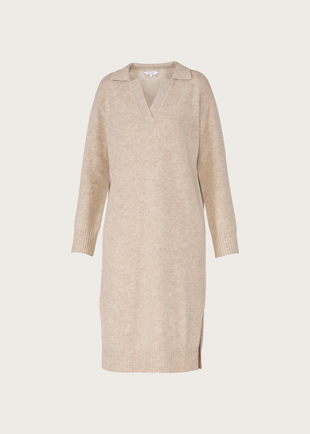 Mette Dress - Chalk Melange
