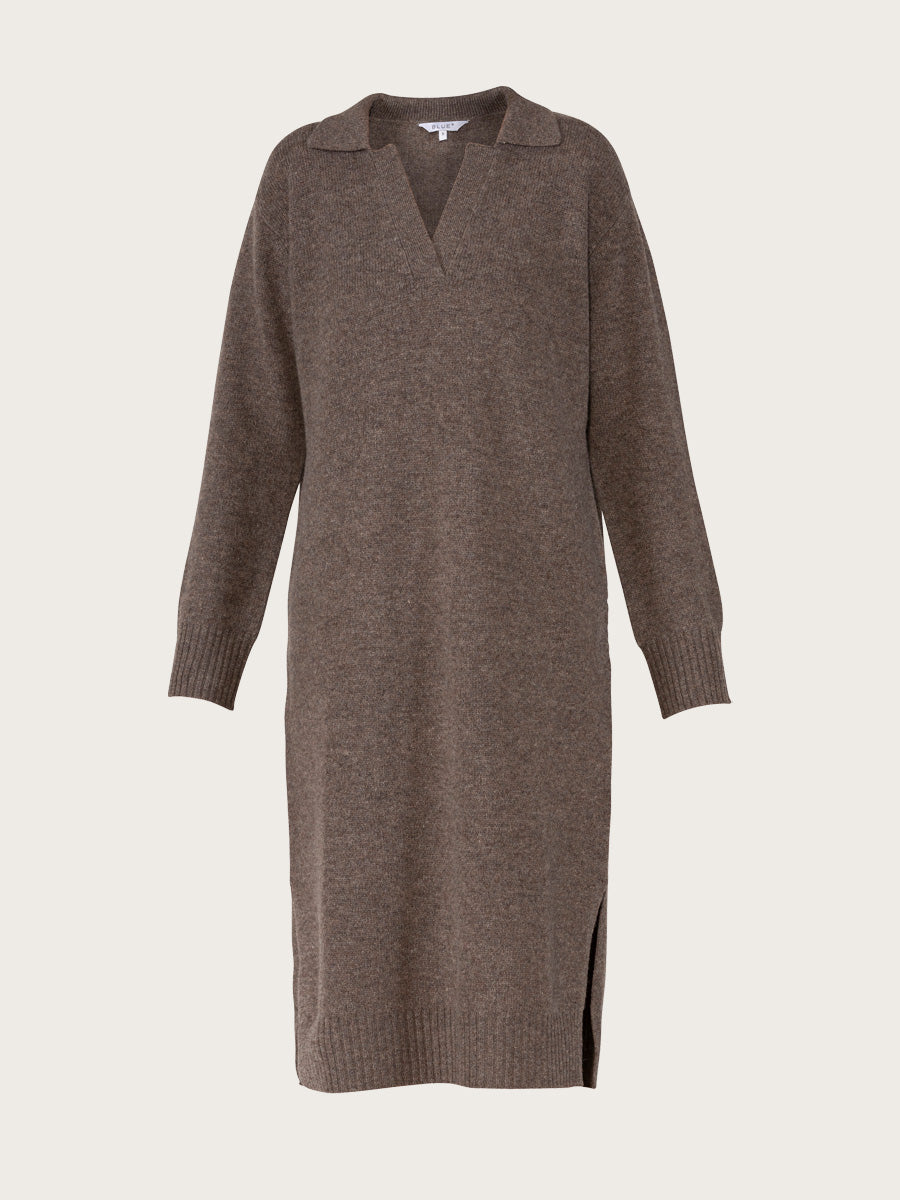 Mette Dress - Coffee Melange