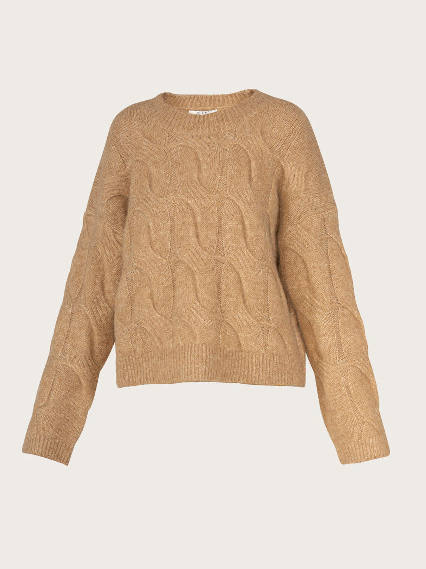 Michaela Knit - Beige Melange