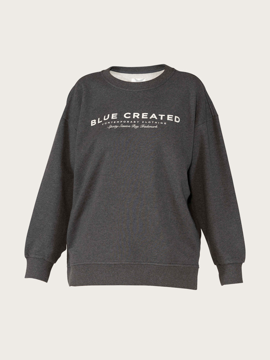 Nelly Sweat - Dark Grey Melange