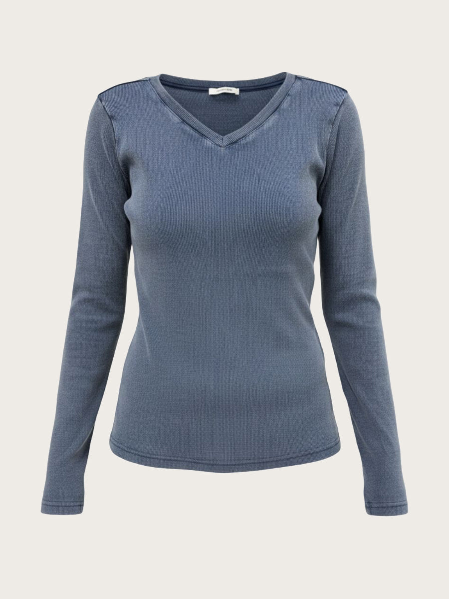 Monique Blouse - Denim Blue