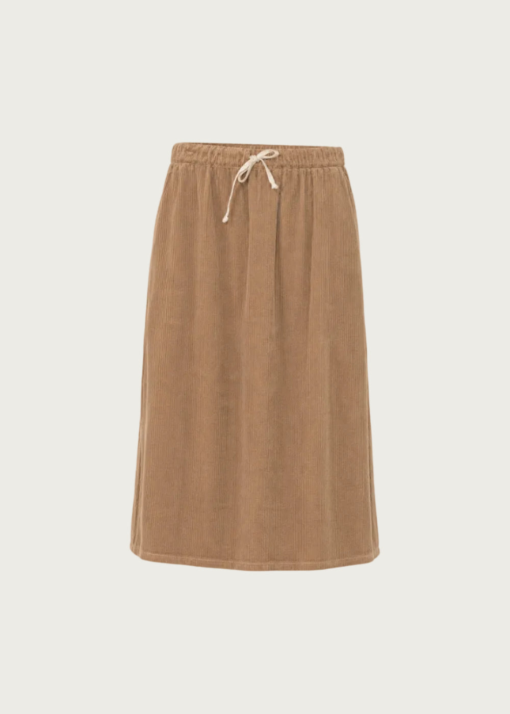 Maui Corduroy Skirt - Walnut