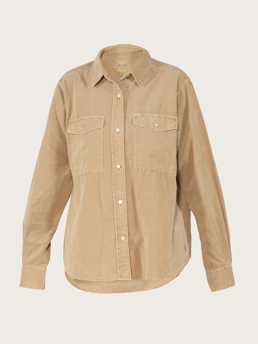 Minnie Corduroy Shirt - Beige