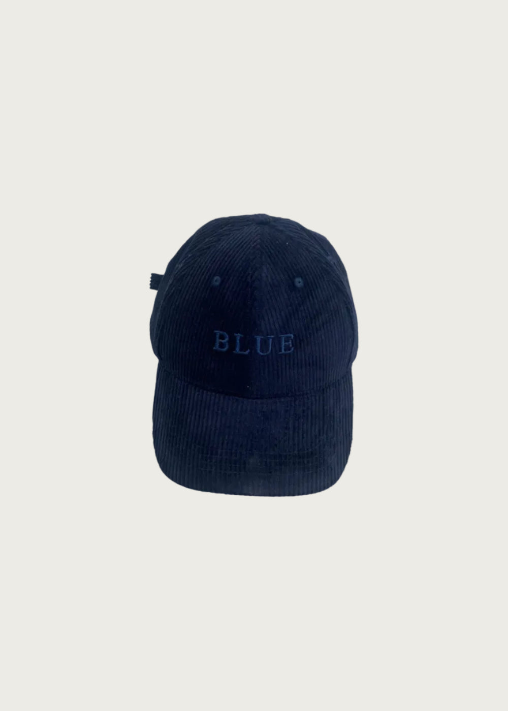 BLUE Corduroy Cap - New Navy