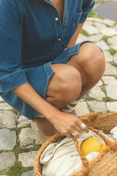 Dac Denim Dress - Denim Blue