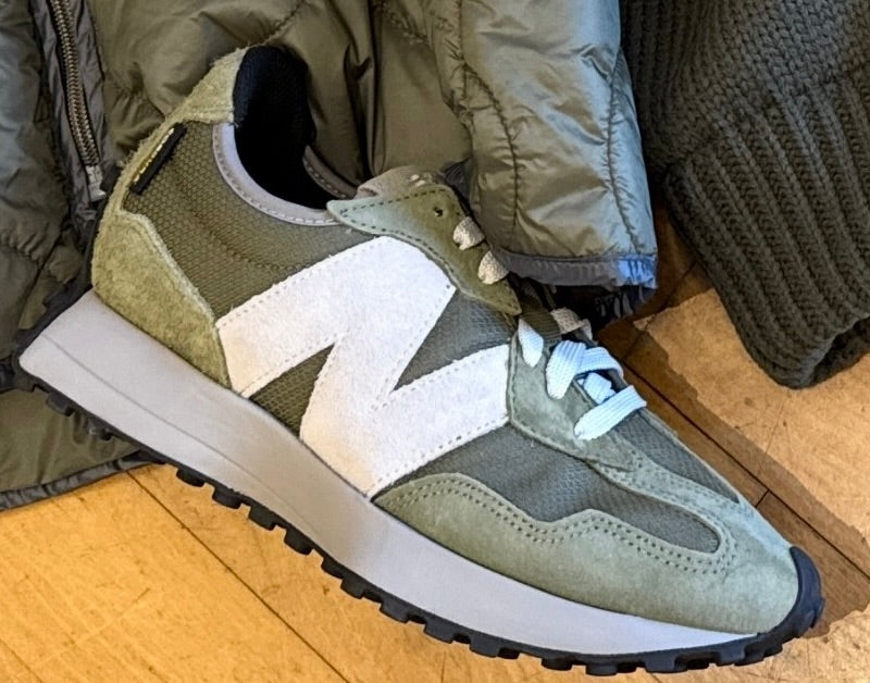 New Balance U327OB- Olivine/dark olive/grey