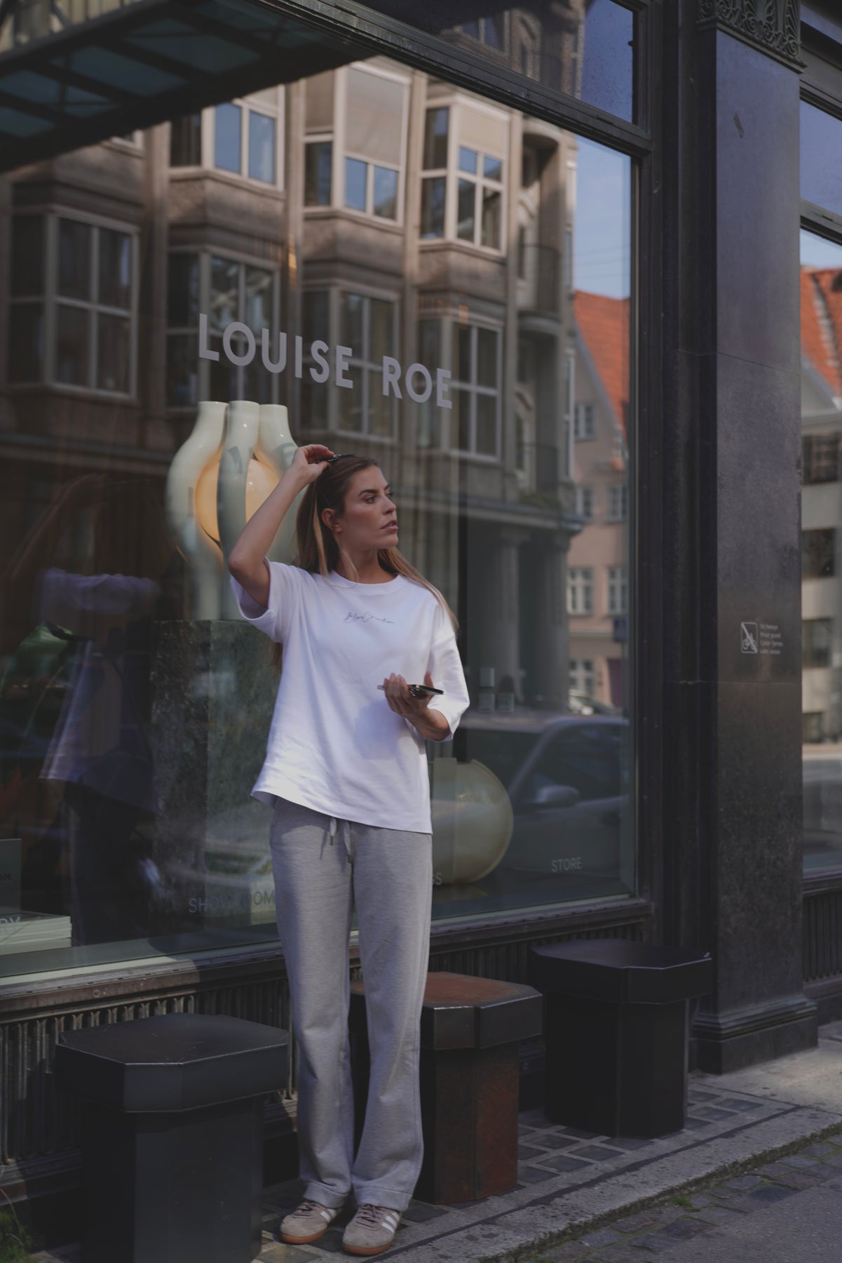 Carly Pants - Grey Melange