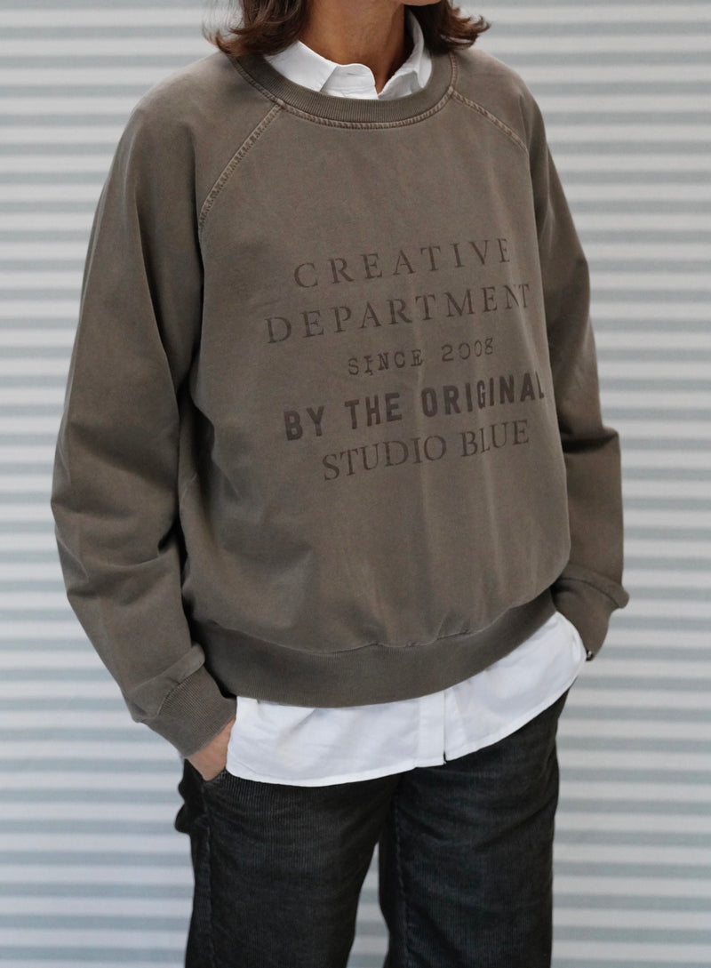 Catarina Crewneck Sweat - Dusty Brown