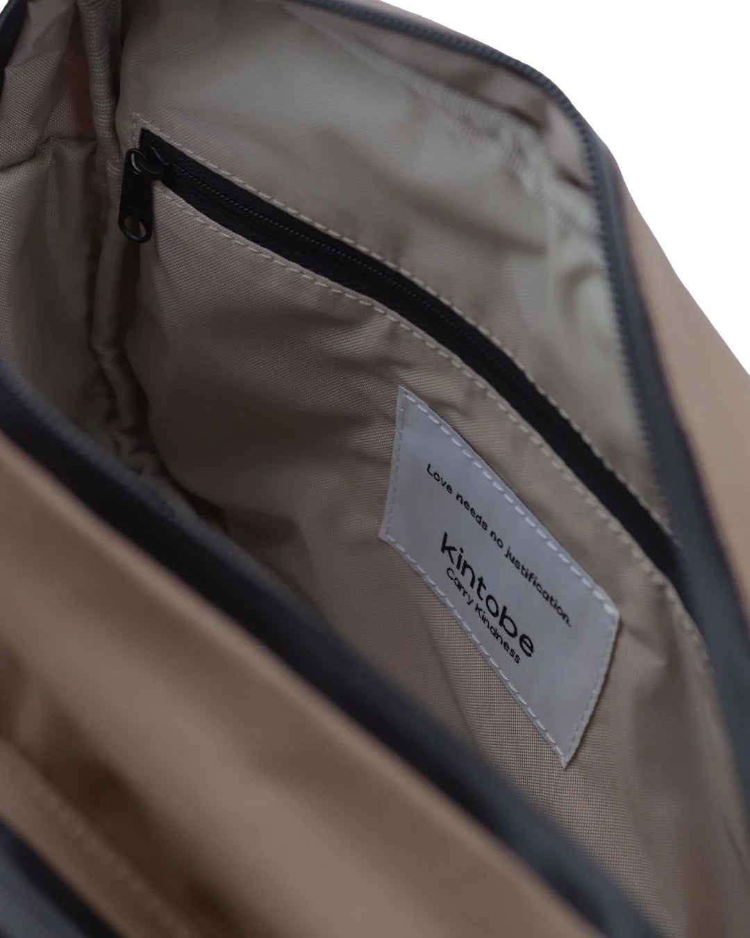 Kintobe Miles Cross Bag - Scandi Taupe