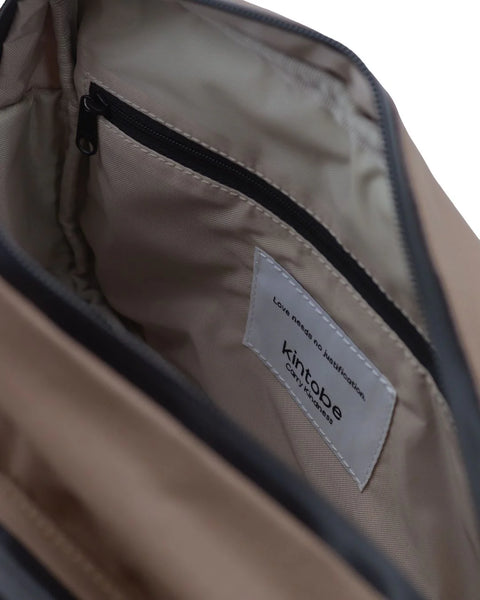 Kintobe Miles Cross Bag - Scandi Taupe