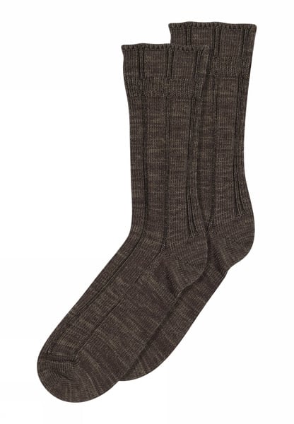 Be Socks (12-59537-0351) - Brown Melange