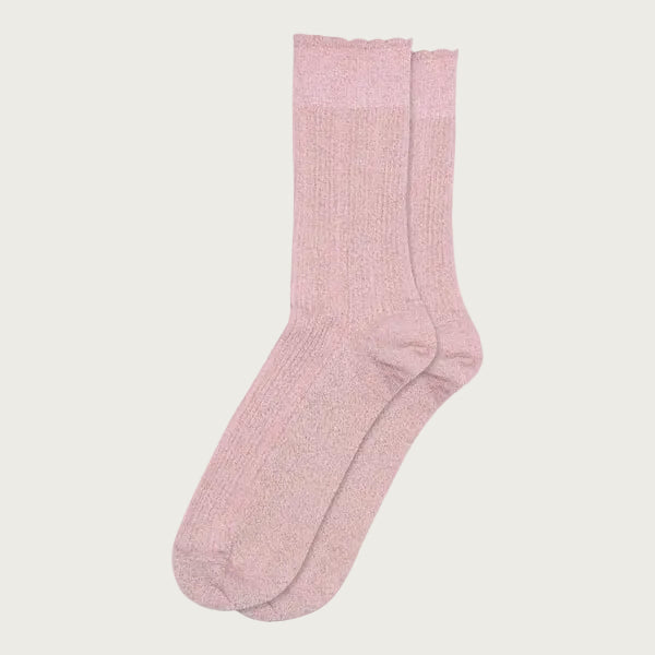 Julia Glitter Socks (12-59542-126) - Pink Nectar