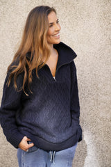 Frances Windbreaker - New Navy