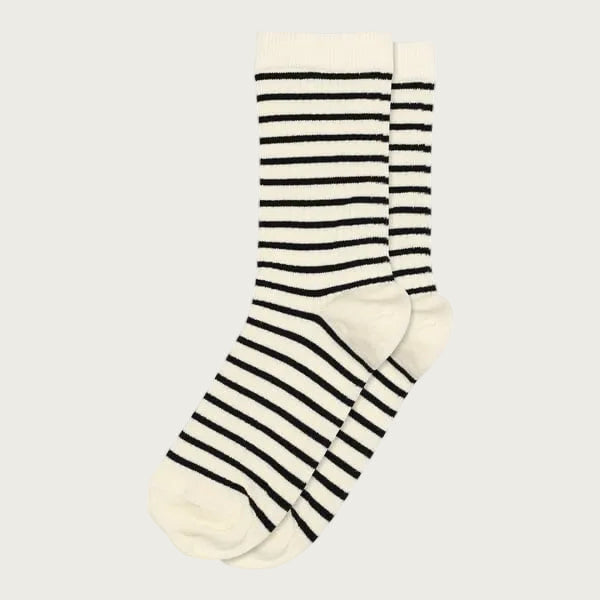 Lydia Socks (12-77715-190) - Black/Cream