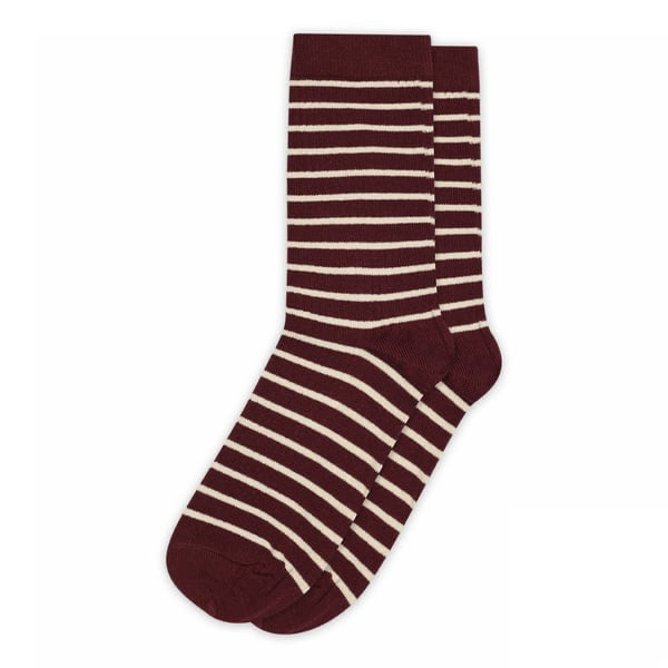 Lydia Socks (12-77715-01451) - Wine Red